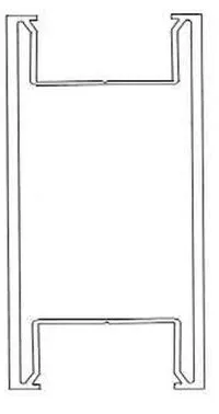 Image du produit GAINE PVC BLANC 85X32 MM de Polydis Plastiques