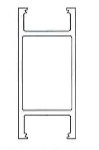 Image du produit TRAVERSE RENFORCE PVC 85X32 MM de Polydis Plastiques