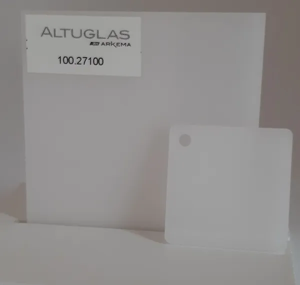 Image du produit PMMA COULE LED BLANC MAT/BRILLANT de Polydis Plastiques