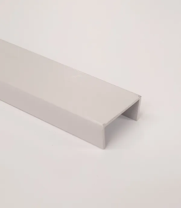 Image du produit PROFIL U PVC GRIS CLAIR 27X12 MM de Polydis Plastiques