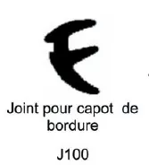 Image du produit JOINT CALAGE J100 10ml de Polydis Plastiques