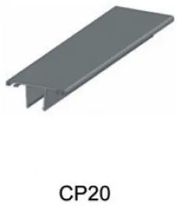 Image du produit PROFIL SUPERIEUR JONCTION CP20 de Polydis Plastiques