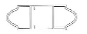 Image du produit LISSE PVC BLANC MOULURE 80X22 MM de Polydis Plastiques