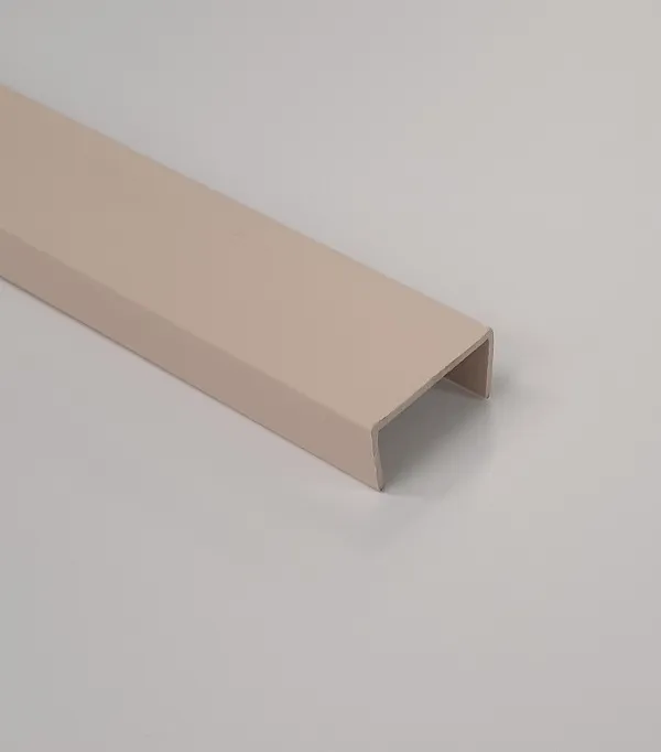Image du produit PROFIL U PVC SABLE 27X12 MM de Polydis Plastiques