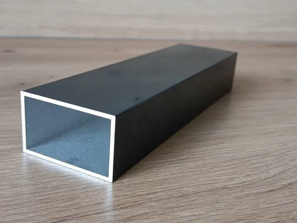 Image du produit TUBE ALU ANTHRACITE 50X30 MM de Polydis Plastiques